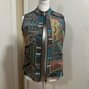 Chico's Brown Denim jacket